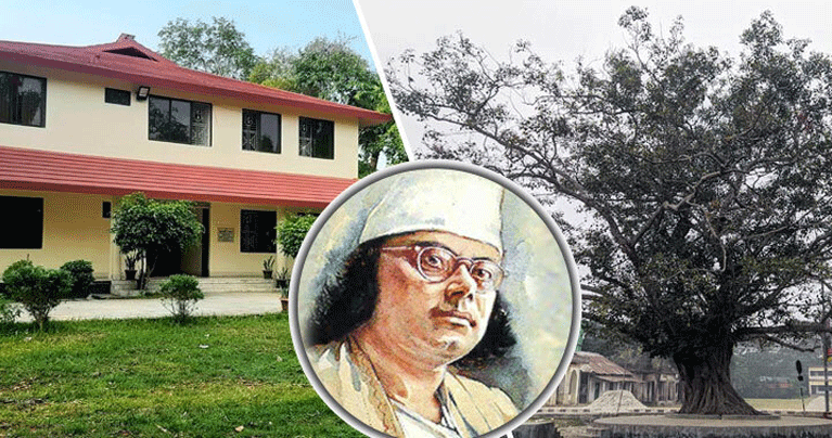 নজরুলের স্মৃতি বিজড়িত বটগাছ ও ত্রিশাল