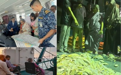 ‘মীন সন্ধানী’ জাহাজের জরিপ ও গবেষণা কার্যক্রম সরেজমিন পরিদর্শন করলেন মৎস্য ও প্রাণিসম্পদ উপদেষ্টা