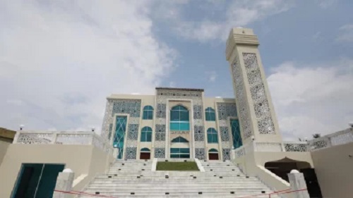 নামাজের জন্য উন্মুক্ত করা হলো দৃষ্টিনন্দন ত্রিশাল উপজেলা মডেল মসজিদ