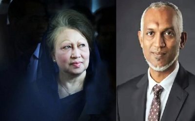 খালেদা জিয়ার মৃত্যুতে গভীর সমবেদনা মালদ্বীপের প্রেসিডেন্ট মইজ্জুর