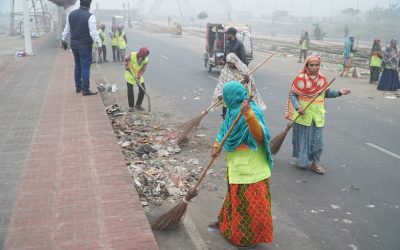 ৩০০ ফিট সমাবেশস্থল থেকে ১৪৮ টন বর্জ্য অপসারণ করেছে ডিএনসিসি