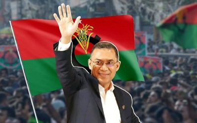 সংবর্ধনা অনুষ্ঠানে একমাত্র বক্তা তারেক রহমান